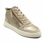 DL Sport bottine beige/goud leder 6314